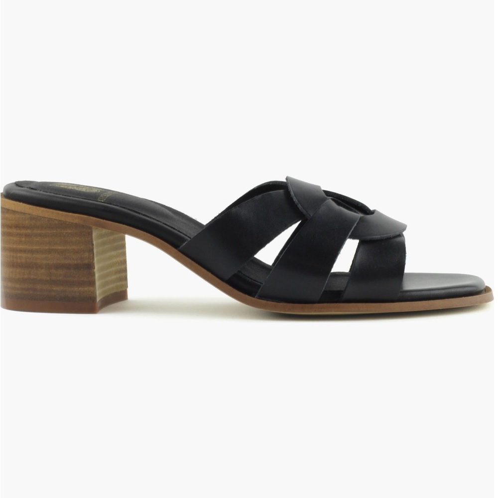 Bruno Magli Aria Block Heel Slide Sandal - Picture 2 of 4
